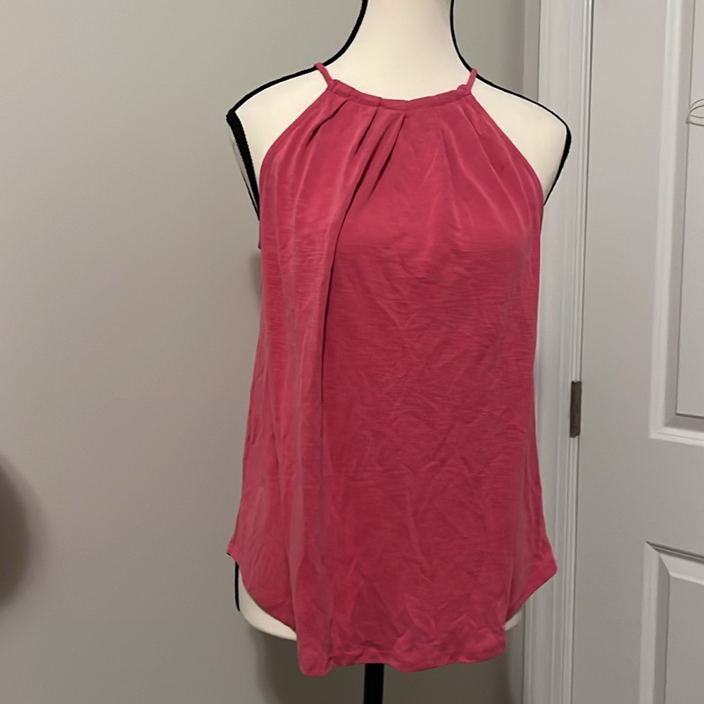 Green Envelope Pink Tank Top